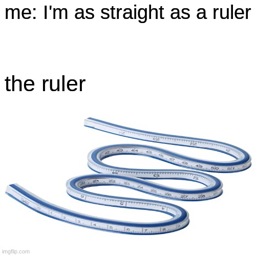 Happy pride month!!! | me: I'm as straight as a ruler; the ruler | image tagged in lgbtq | made w/ Imgflip meme maker