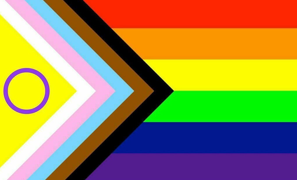 High Quality Progress Pride Flag Blank Meme Template