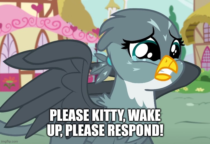 PLEASE KITTY, WAKE UP, PLEASE RESPOND! | made w/ Imgflip meme maker