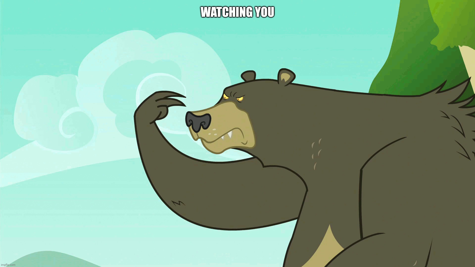 WATCHING YOU | made w/ Imgflip meme maker