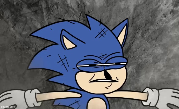 sonic squint | image tagged in sonic squint | made w/ Imgflip meme maker
