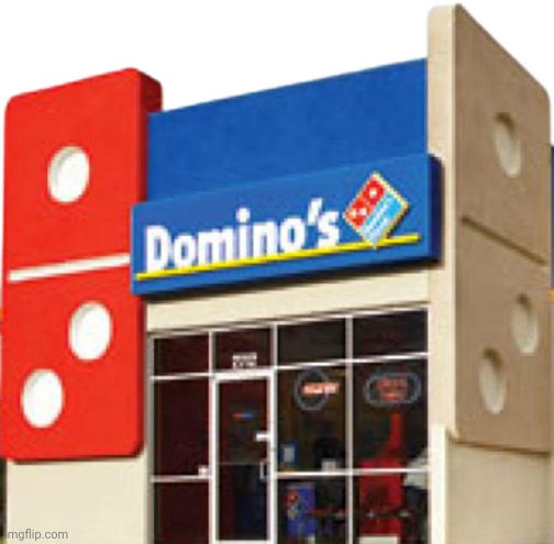 Domino's Pizza Place No Background | image tagged in domino's pizza place no background | made w/ Imgflip meme maker