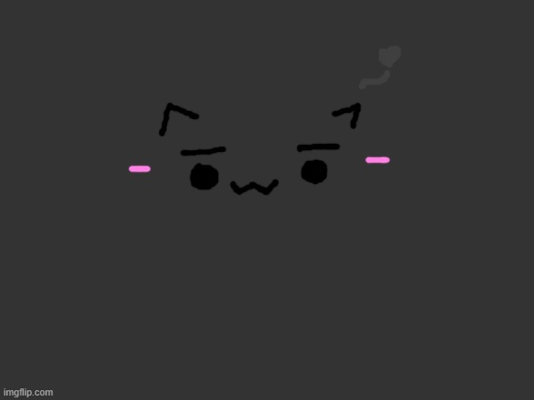 cat for dark mode only light mode users are spared for being w | made w/ Imgflip meme maker