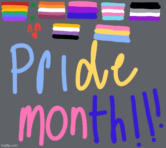 image tagged in pride month | made w/ Imgflip meme maker