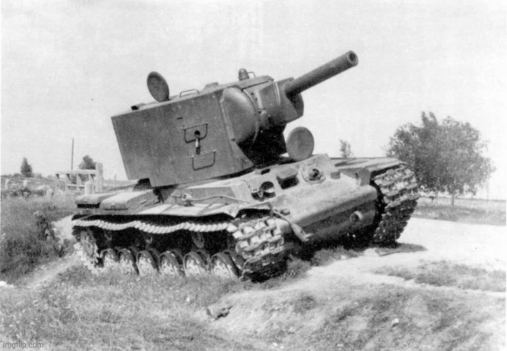 KV-2 tank | image tagged in kv-2 tank | made w/ Imgflip meme maker