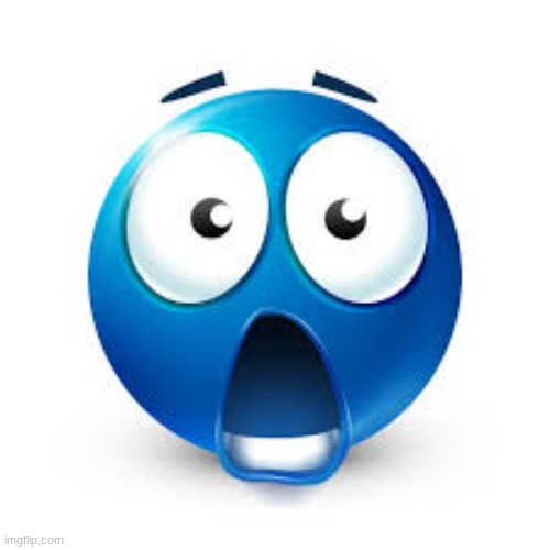 Shocked blue guy | image tagged in shocked blue guy | made w/ Imgflip meme maker
