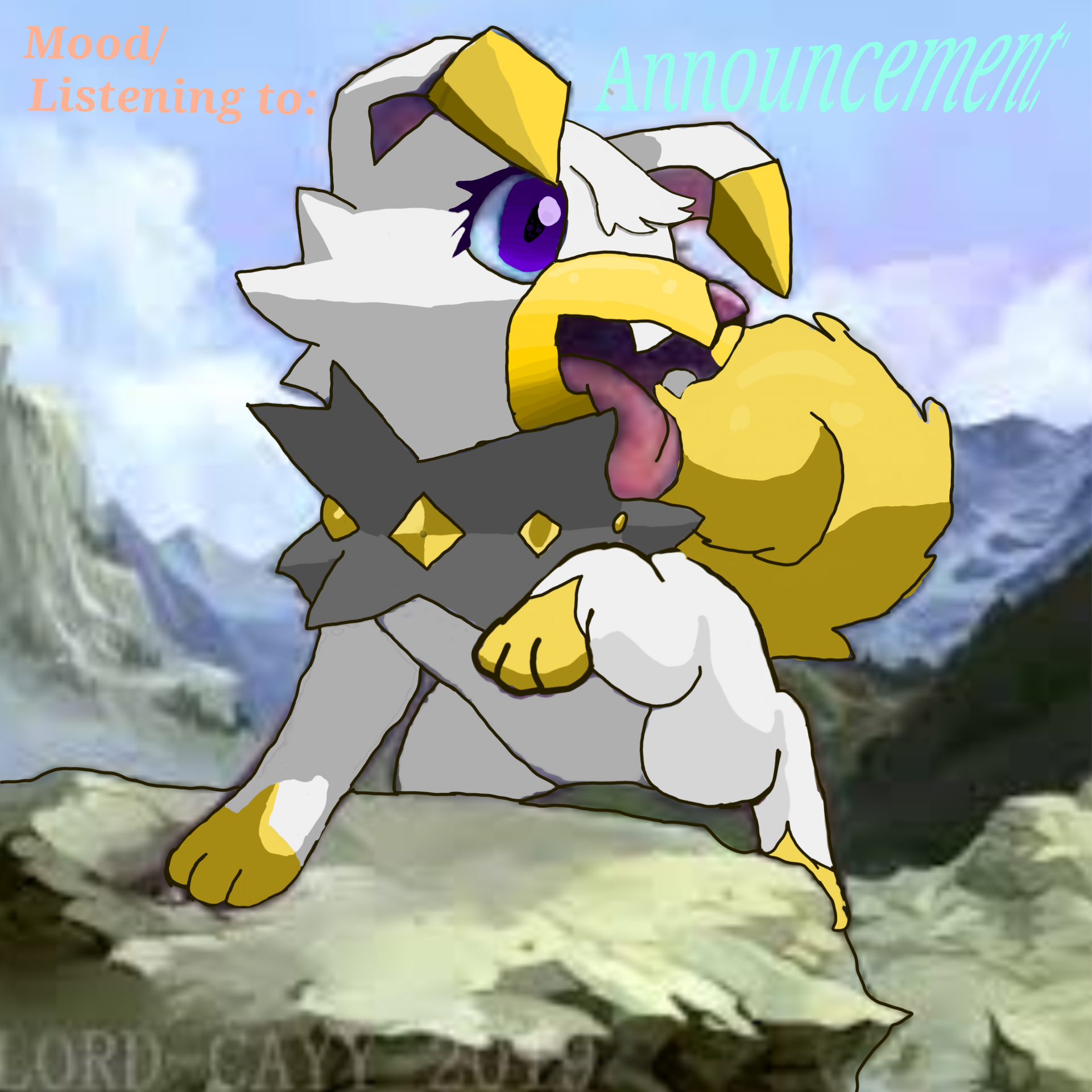 Chorus_Da_Rockruff announcements Blank Meme Template