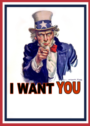 we need you Blank Meme Template