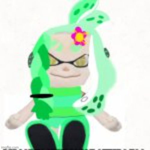 Low quality image of a mint houzuki plush | image tagged in low quality image of a mint houzuki plush | made w/ Imgflip meme maker