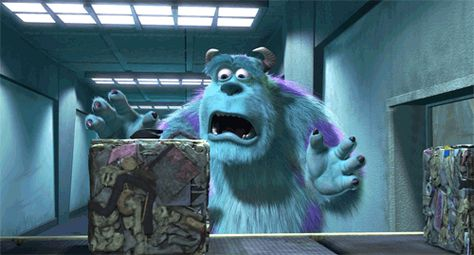 High Quality traumatized sulley Blank Meme Template