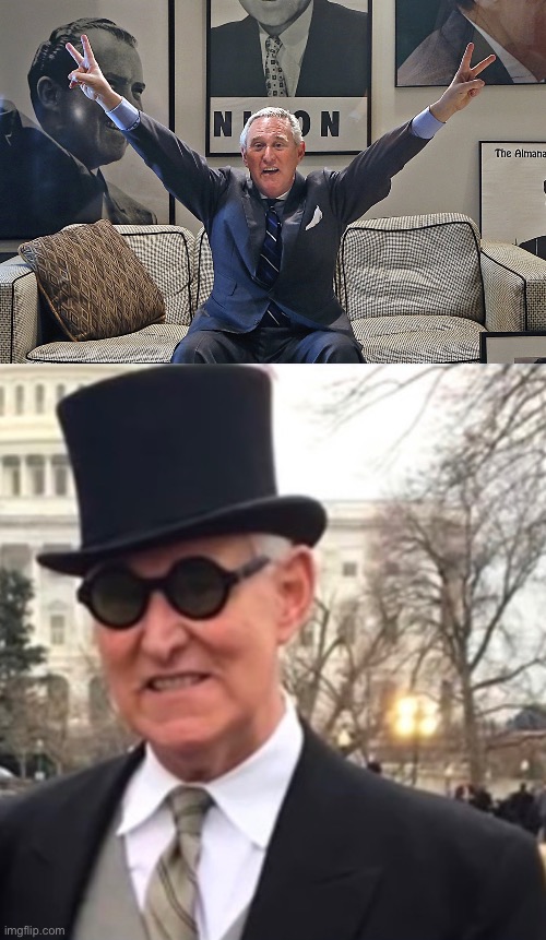 image tagged in roger stone | made w/ Imgflip meme maker