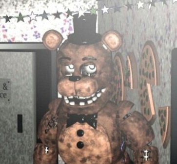 High Quality disappointed withered freddy Blank Meme Template