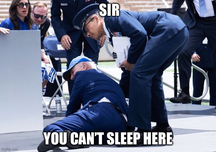 SIR; YOU CAN’T SLEEP HERE | made w/ Imgflip meme maker