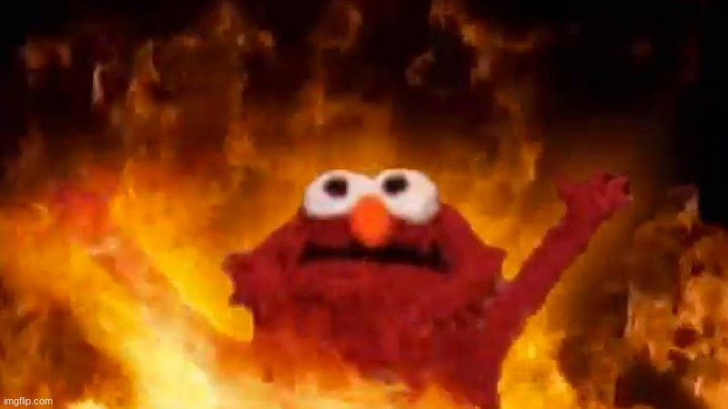 evil elmo | image tagged in evil elmo | made w/ Imgflip meme maker