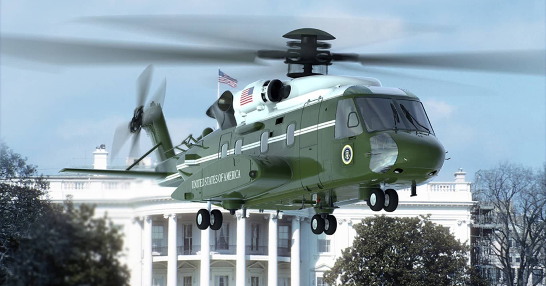 Marine one Blank Meme Template