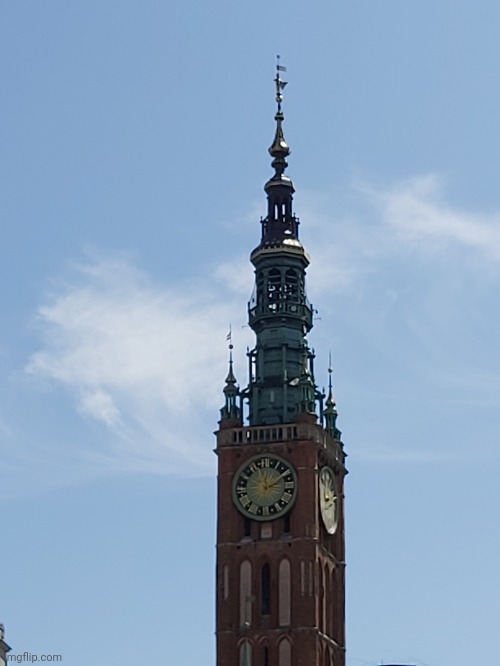 There are many Big Ben lookalikes in the world. This one is in Gdańsk. | made w/ Imgflip meme maker
