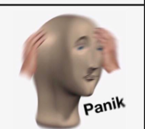 High Quality Only Xtra Panik Blank Meme Template