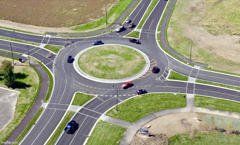 Roundabout | image tagged in roundabout | made w/ Imgflip meme maker