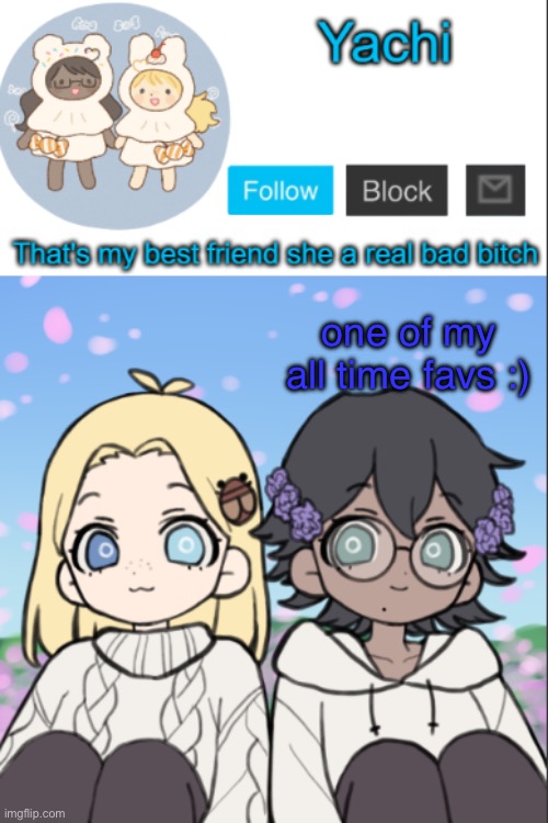 real | one of my all time favs :) | image tagged in yachi's yachi and cinna temp | made w/ Imgflip meme maker
