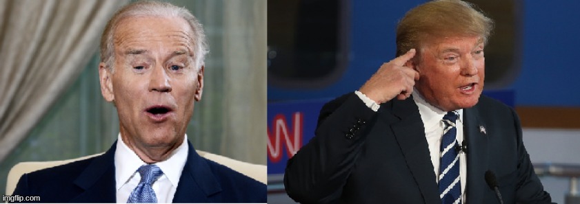 Biden vs. Trump | image tagged in biden vs trump | made w/ Imgflip meme maker