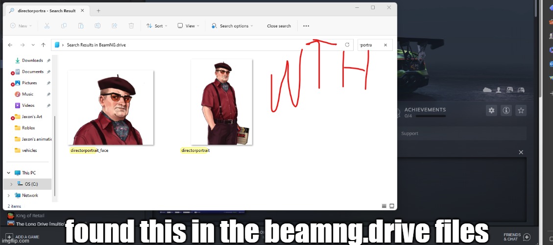 directorportrait?? | found this in the beamng.drive files | image tagged in beamng,weird,game files,directorportrait,eh | made w/ Imgflip meme maker
