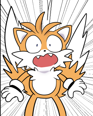 tails yell Blank Meme Template
