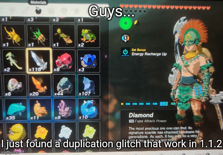 (*works) Link in comments when I find the tutorial again | Guys... I just found a duplication glitch that work in 1.1.2 | made w/ Imgflip meme maker