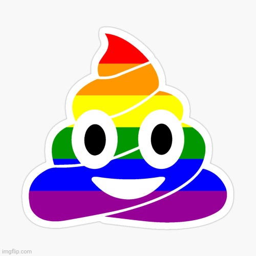 Pride turd | image tagged in pride turd | made w/ Imgflip meme maker