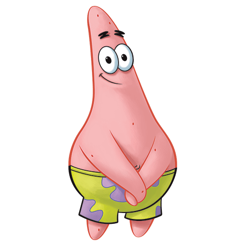 High Quality Patrick Star Standing transparent PNG - StickPNG Blank Meme Template