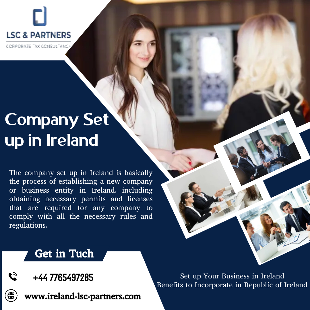 Company set up in Ireland Blank Meme Template