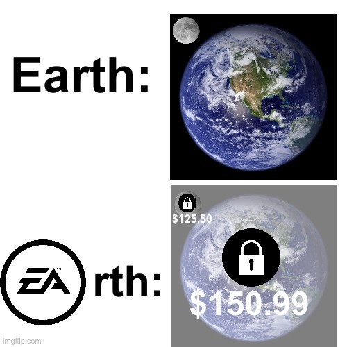 When are they taking out the Sun DLC!? | image tagged in memes,funny,so true memes,ea,money | made w/ Imgflip meme maker