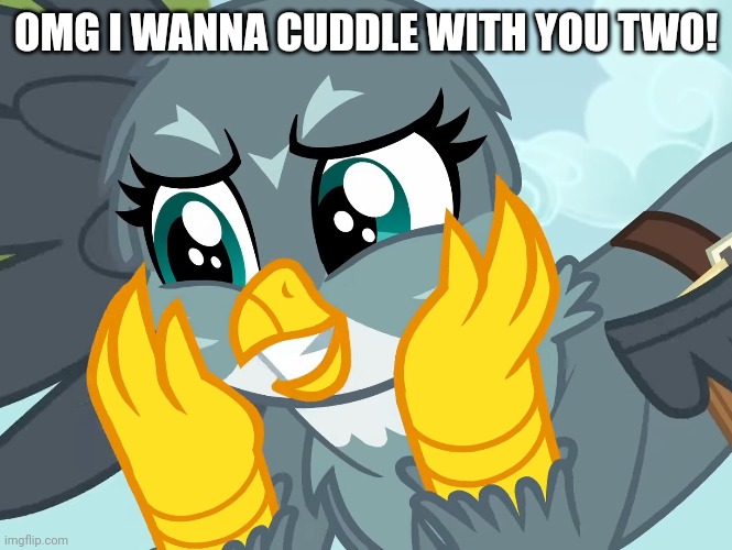 OMG I WANNA CUDDLE WITH YOU TWO! | made w/ Imgflip meme maker