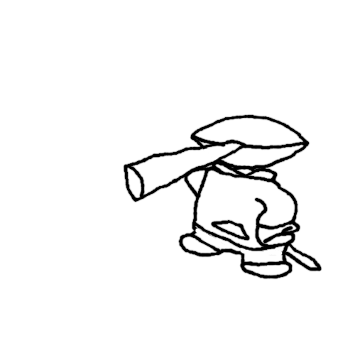 High Quality clamburger smoking a fat blunt Blank Meme Template