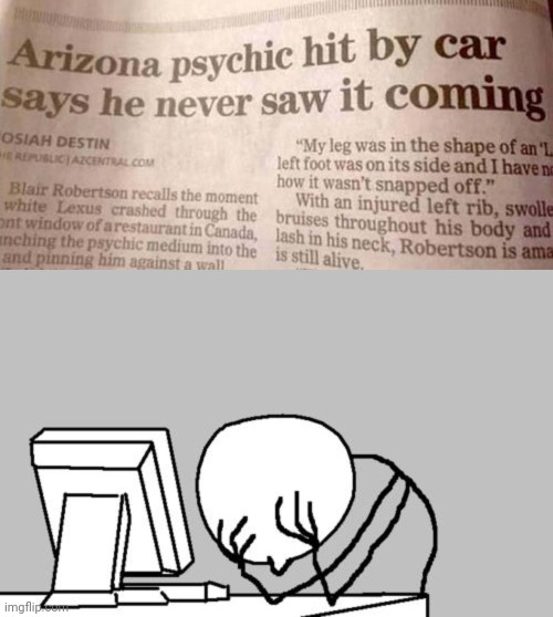 Obviously, smh | image tagged in memes,computer guy facepalm,reposts,repost,you had one job,newspaper | made w/ Imgflip meme maker