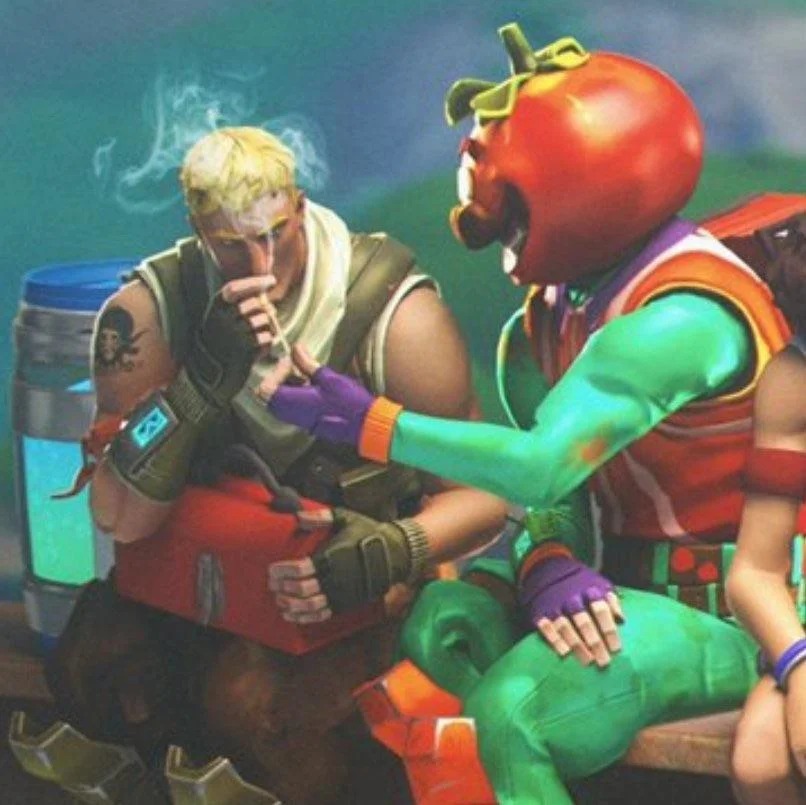 High Quality Fortnite hard pic Blank Meme Template