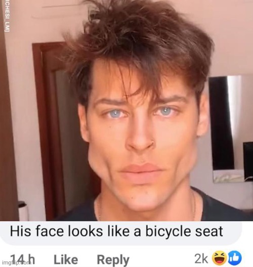 #1,698 | image tagged in memes,funny,bicycle,face,insult,roasts | made w/ Imgflip meme maker