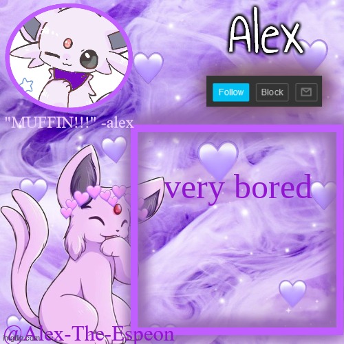alex announcement | very bored | image tagged in alex announcement | made w/ Imgflip meme maker