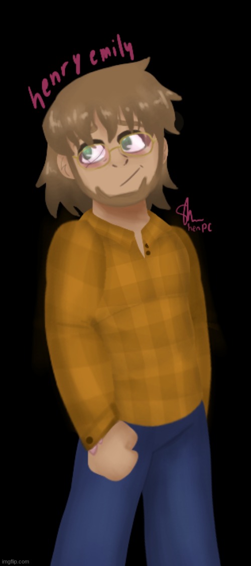 uh uh some henry art i made | image tagged in fnaf,five nights at freddy's,henry emily,art,digital art | made w/ Imgflip meme maker