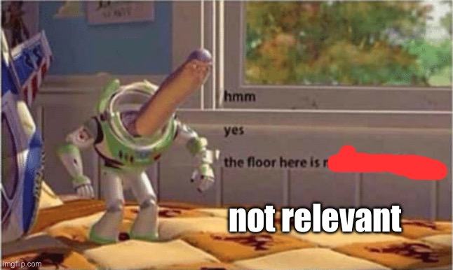 hmm yes the floor here is made out of floor | not relevant | image tagged in hmm yes the floor here is made out of floor | made w/ Imgflip meme maker