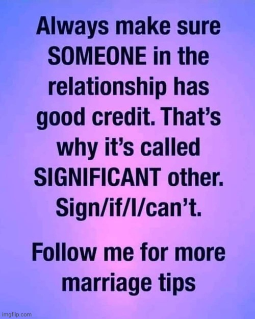 Marriage advice - Imgflip