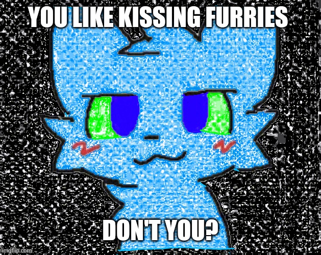 YOU LIKE KISSING FURRIES DON'T YOU? | made w/ Imgflip meme maker