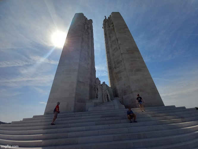 Vimy Ridge France | image tagged in france | made w/ Imgflip meme maker
