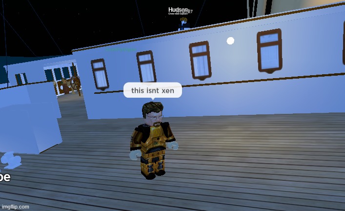 gordon freeman teleports to 1912 atlantic ocean instead of xen | made w/ Imgflip meme maker