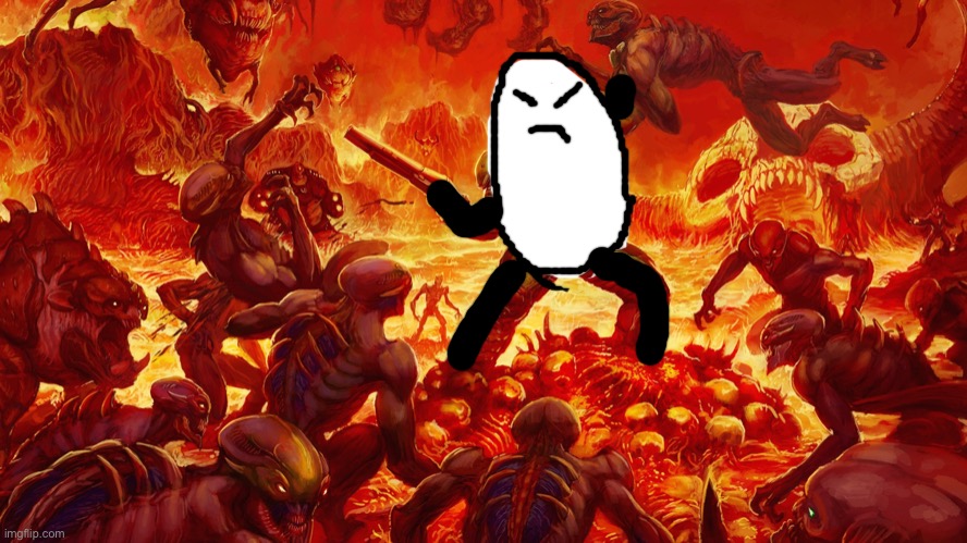 Doomguy | image tagged in doomguy | made w/ Imgflip meme maker