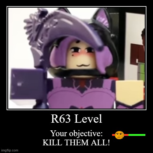 Why there is r63 in roblox toy?