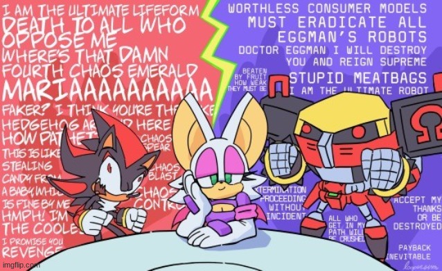more team dark shenanigans bcuz i absolutely love them | made w/ Imgflip meme maker