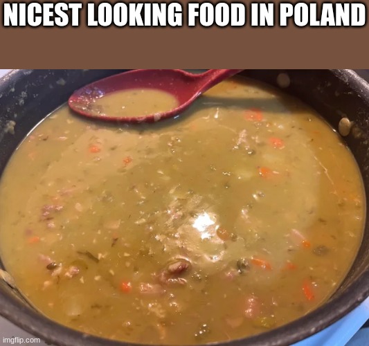 country slander #6 | NICEST LOOKING FOOD IN POLAND | made w/ Imgflip meme maker