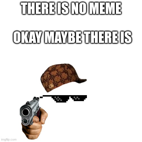 there is no meme | THERE IS NO MEME; OKAY MAYBE THERE IS | image tagged in memes,y u no | made w/ Imgflip meme maker