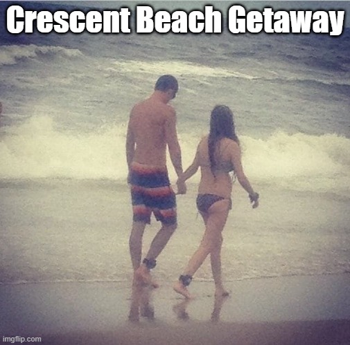 Crescent Beach Getaway | Crescent Beach Getaway | image tagged in crescent beach,day at the beach,florida | made w/ Imgflip meme maker