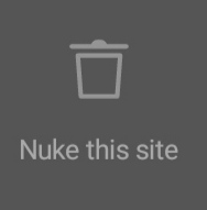 High Quality nuke this site action Blank Meme Template